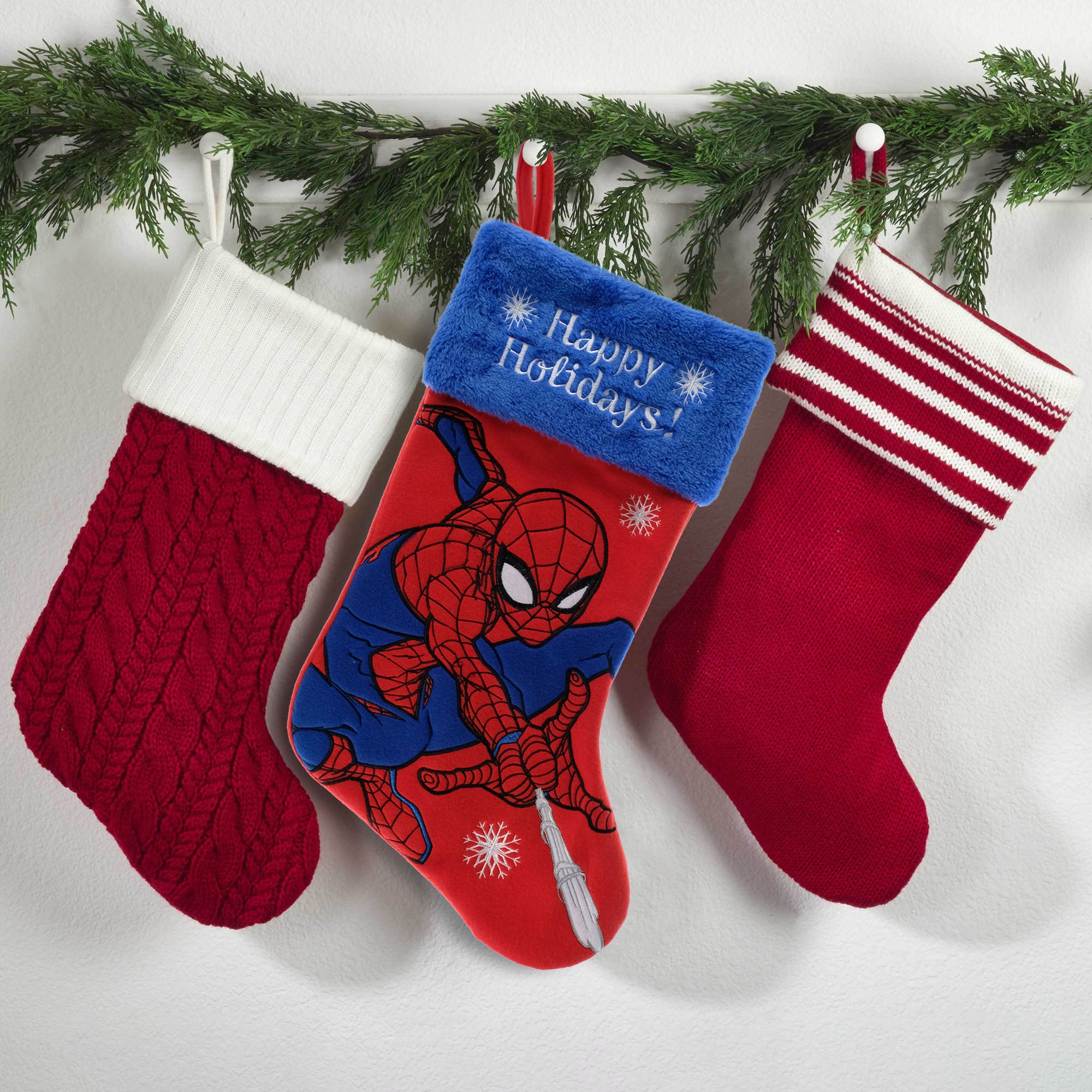 Spider-man Embroidered Christmas Stocking