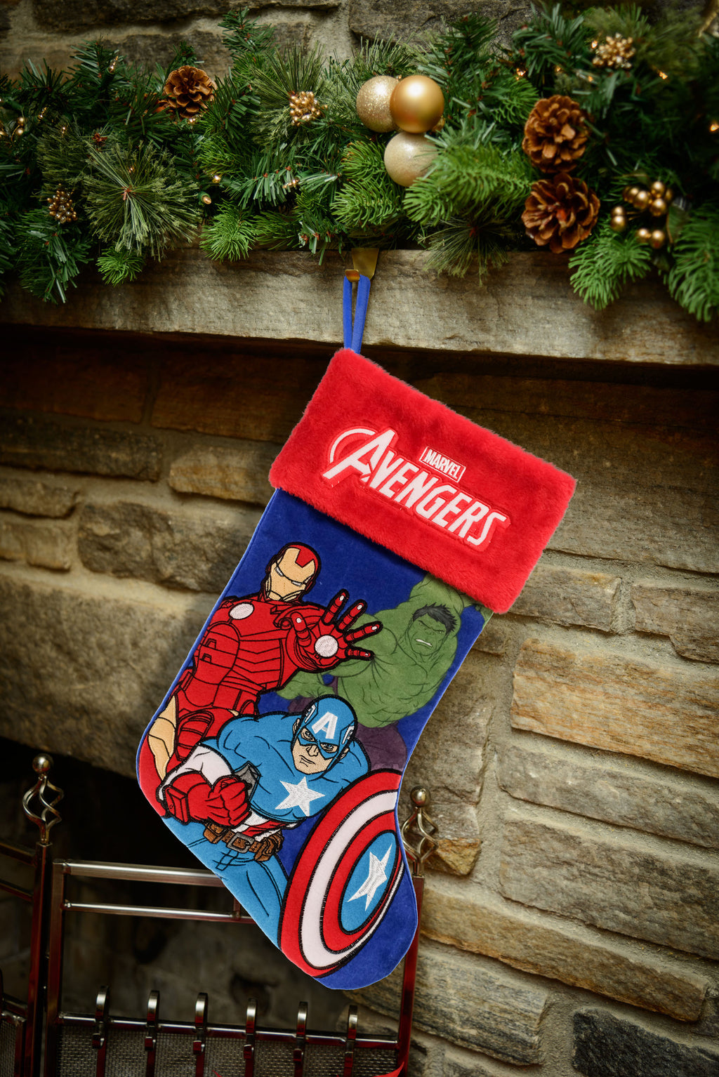 Avengers 20" Applique Christmas Stocking