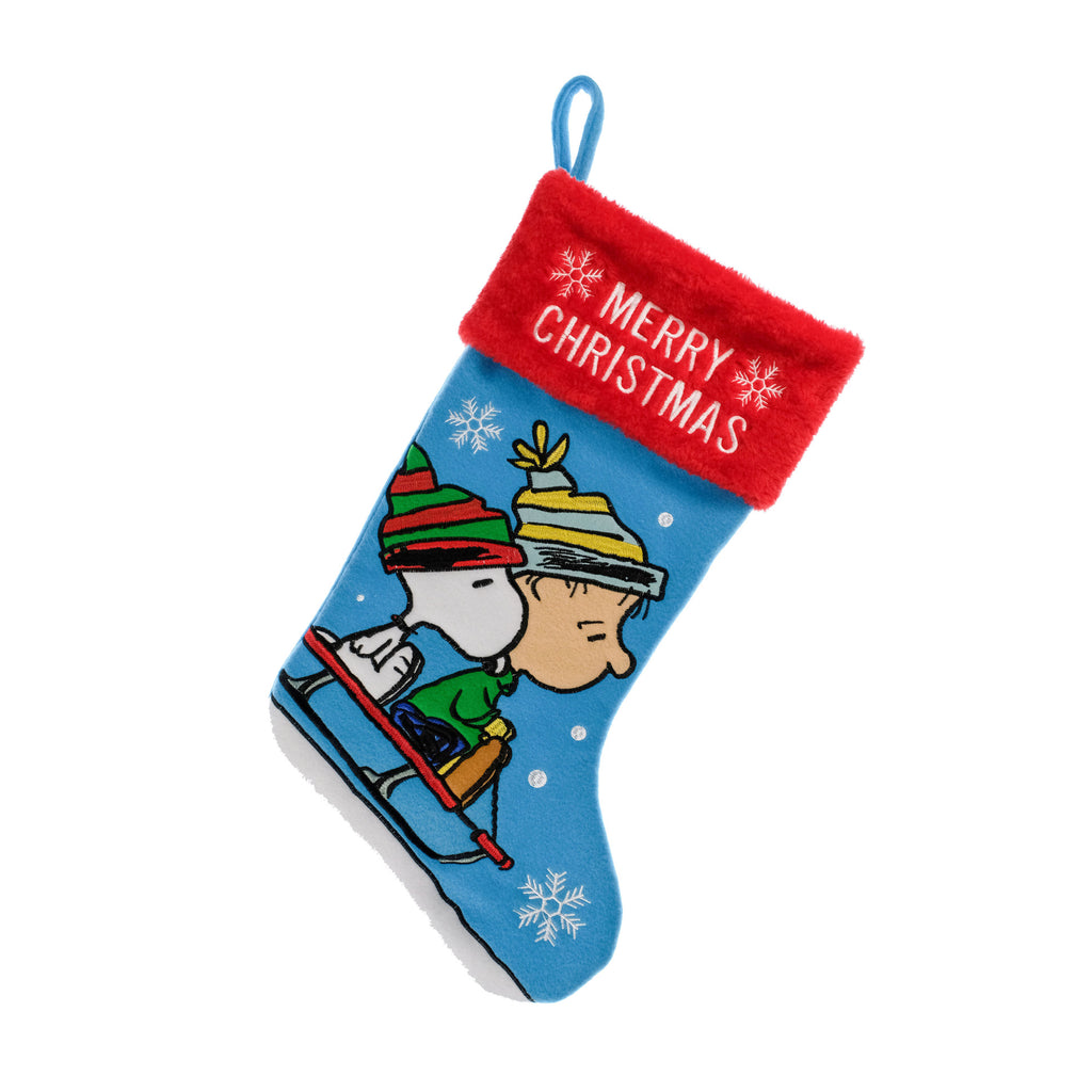 Peanuts Embroidered Christmas Stocking
