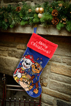 Paw Patrol - Marshall, Chase and Rubble 20" Christmas Stocking