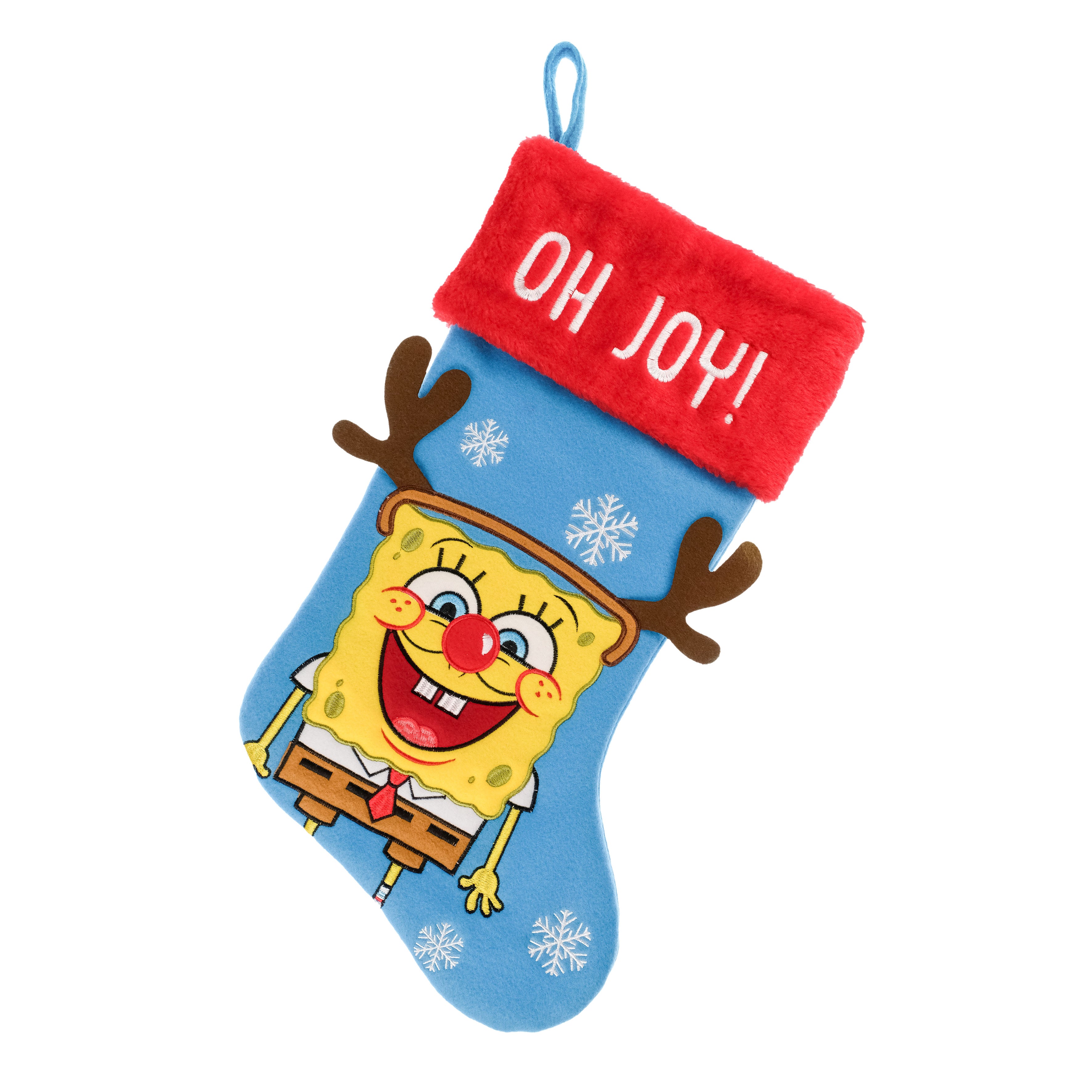 SpongeBob SquarePants Applique Christmas Stocking