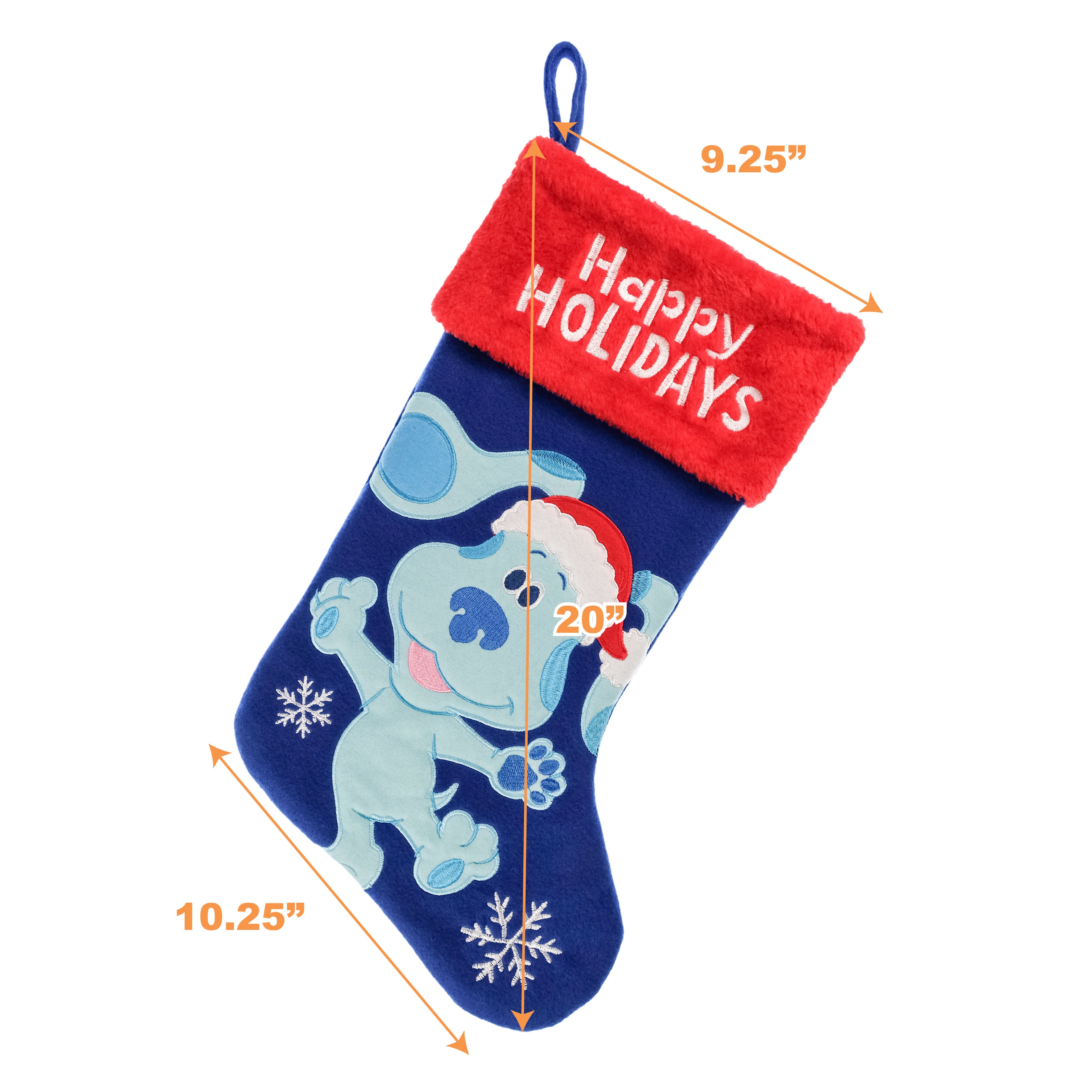 Blue's Clues 20" Applique Christmas Stocking