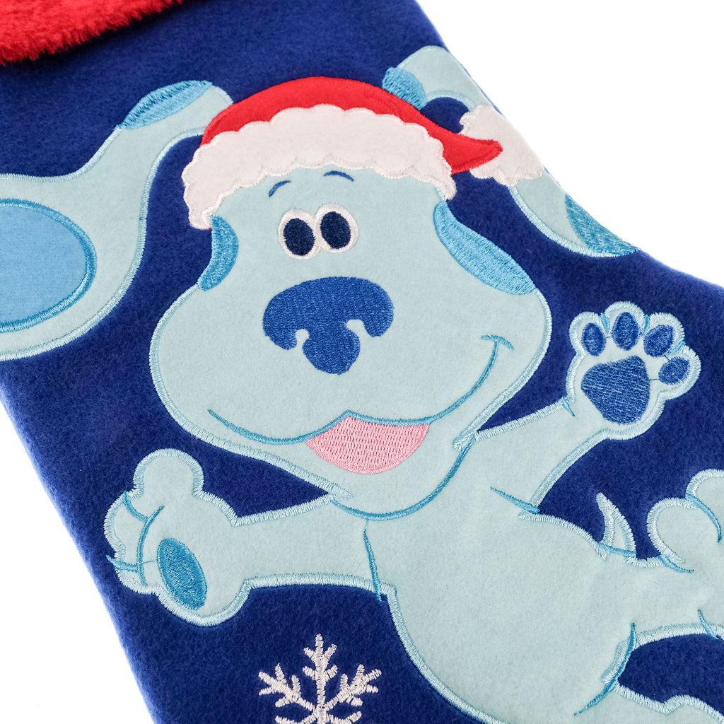 Blue's Clues 20" Applique Christmas Stocking