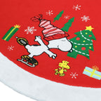 Peanuts 48" Embroidered Applique Tree Skirt