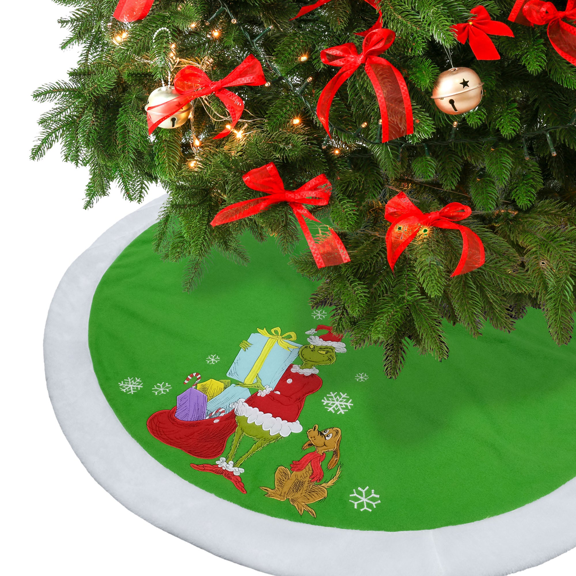 The Grinch Who Stole Christmas 48" Appliqué Tree Skirt