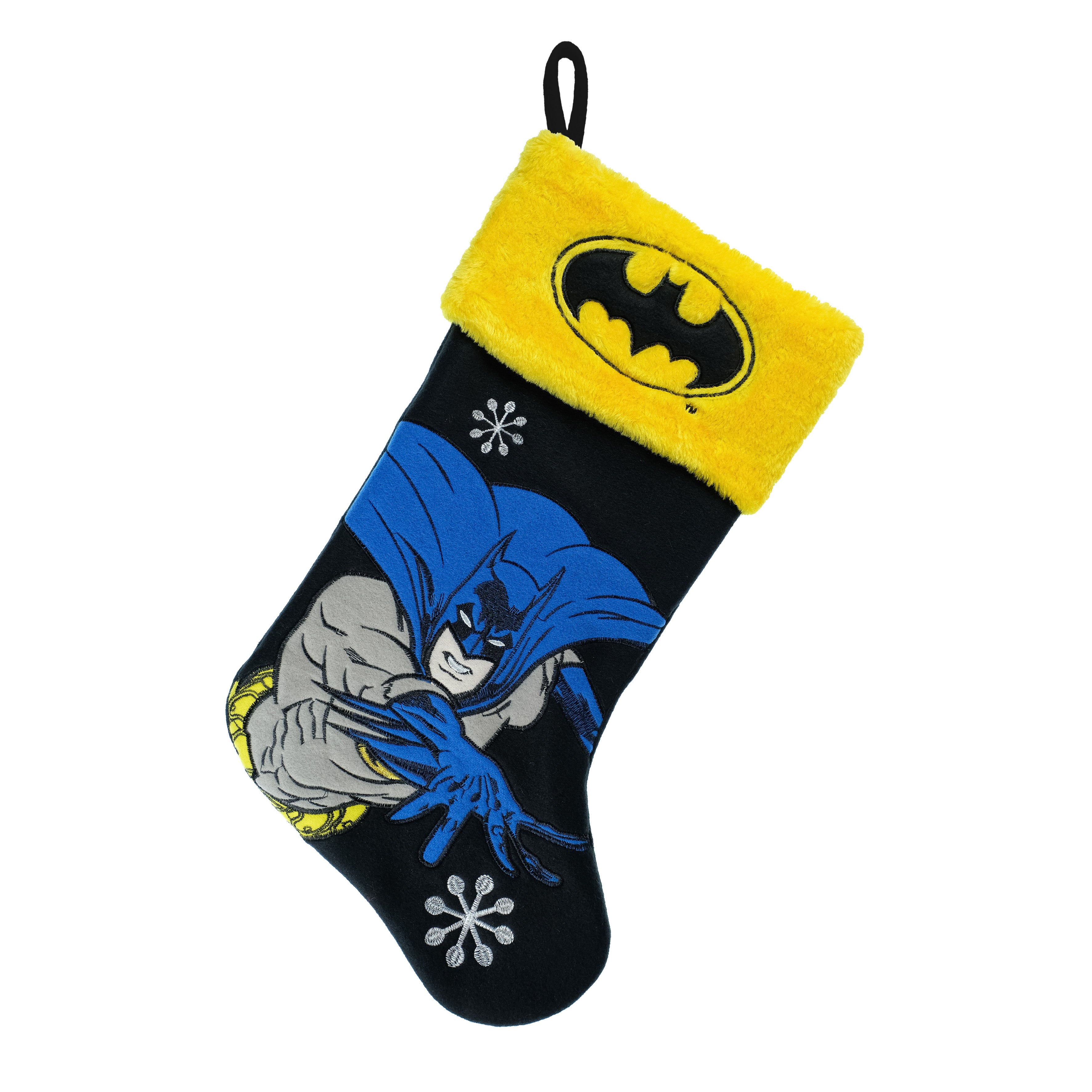 Batman Embroidered 20" Applique Christmas Stocking
