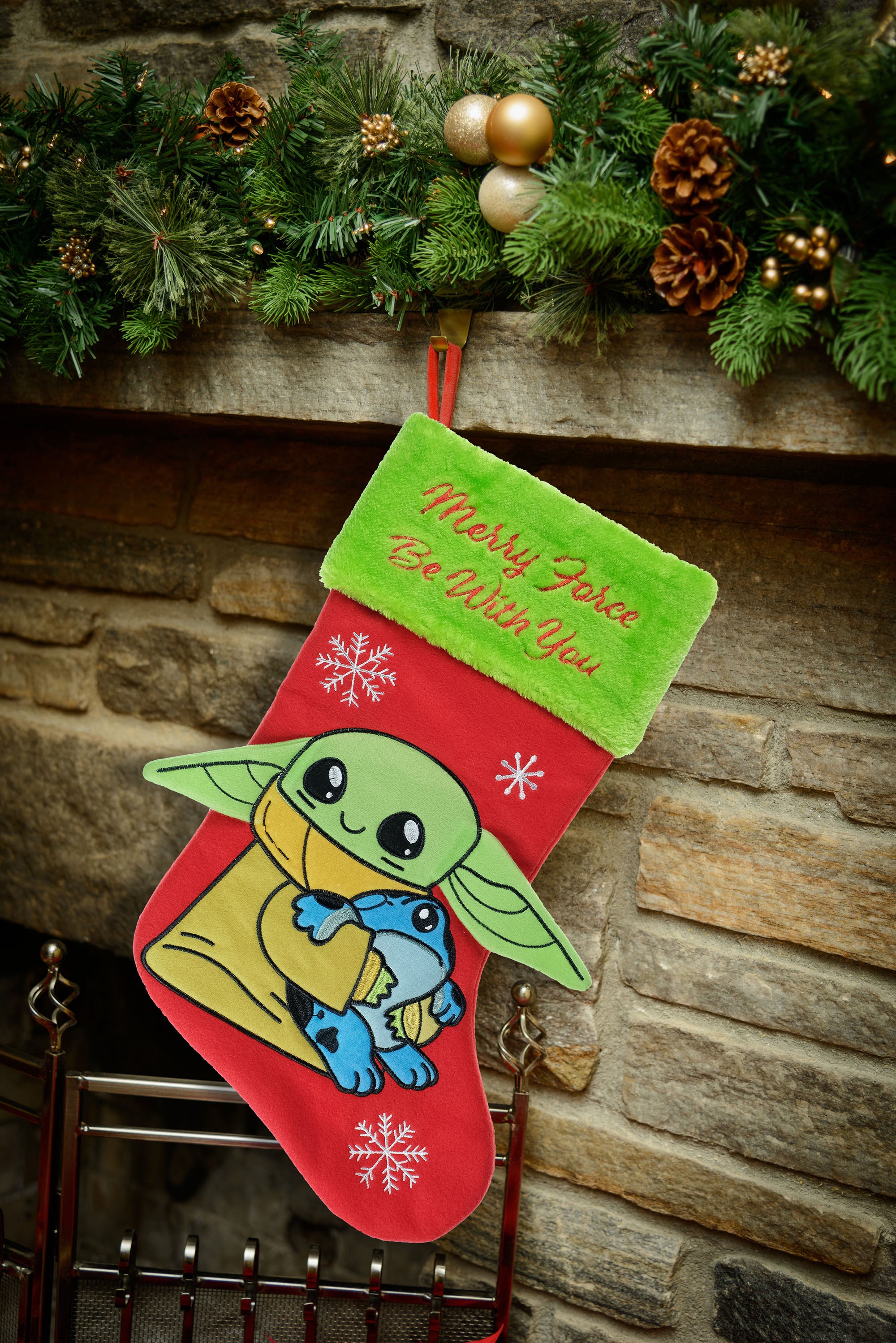 Star Wars - The Child 20" Applique Christmas Stocking