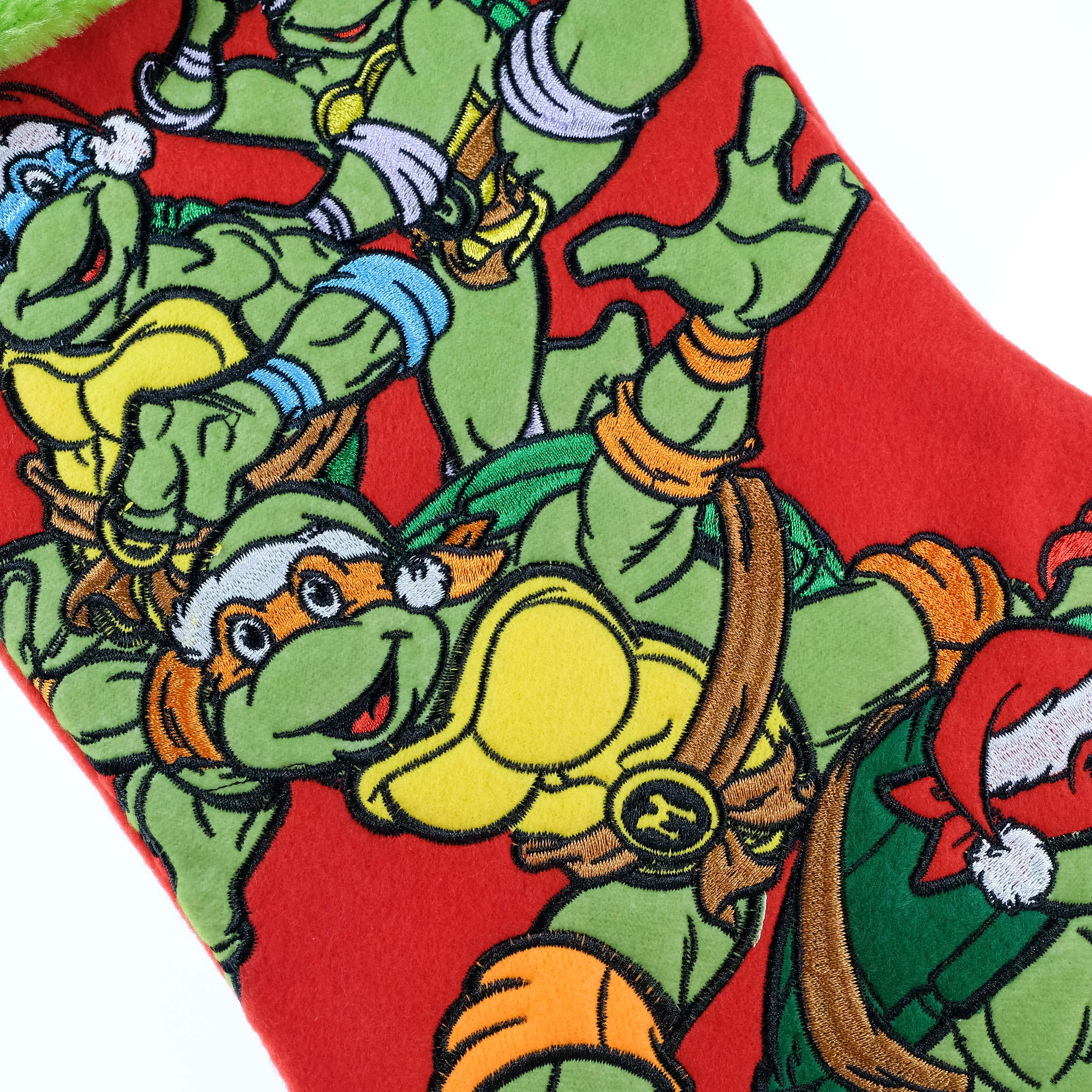 Teenage Mutant Ninja Turtles Embroidered 20" Applique Christmas Stocking
