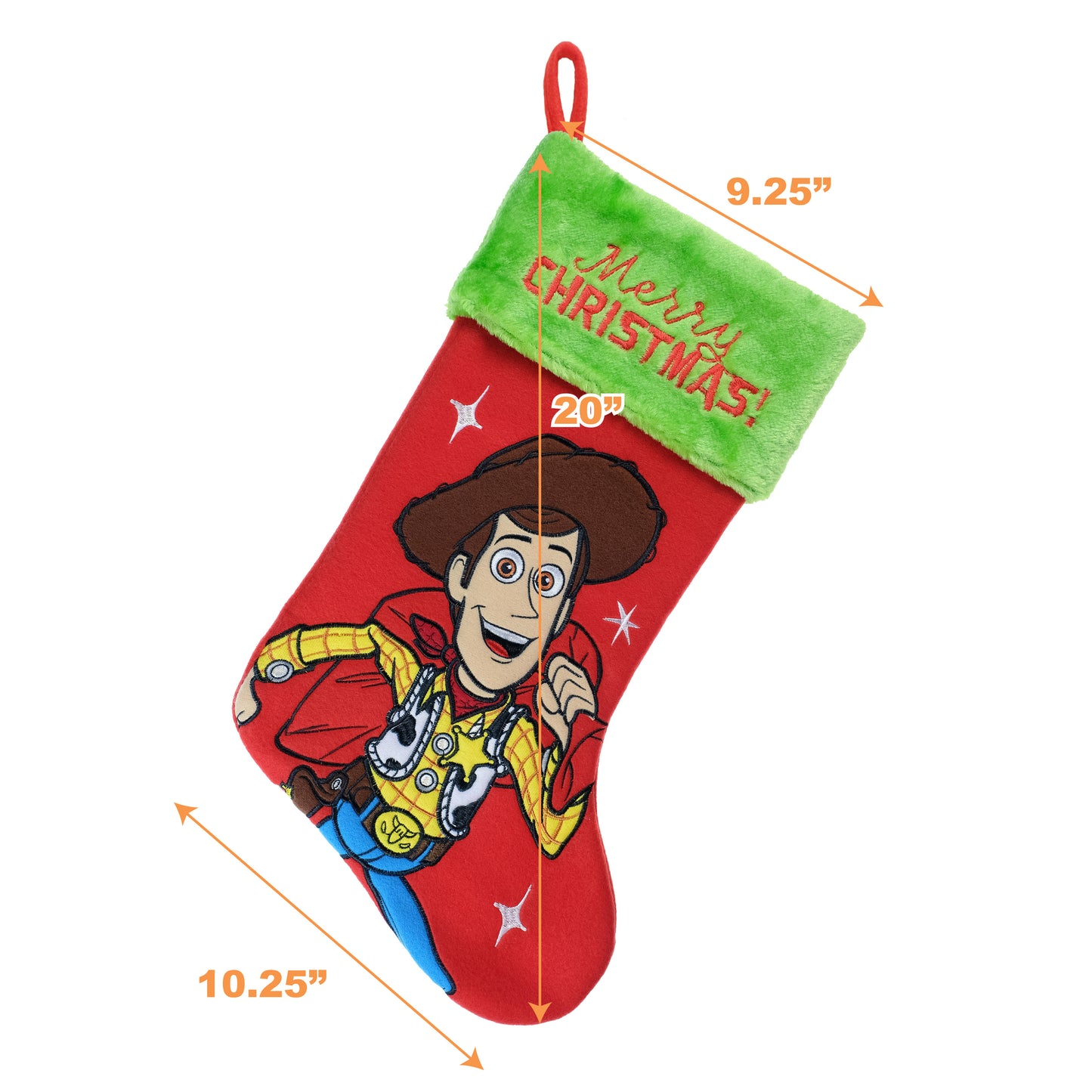 
                  
                    Toy Story - Woody 20" Applique Christmas Stocking
                  
                