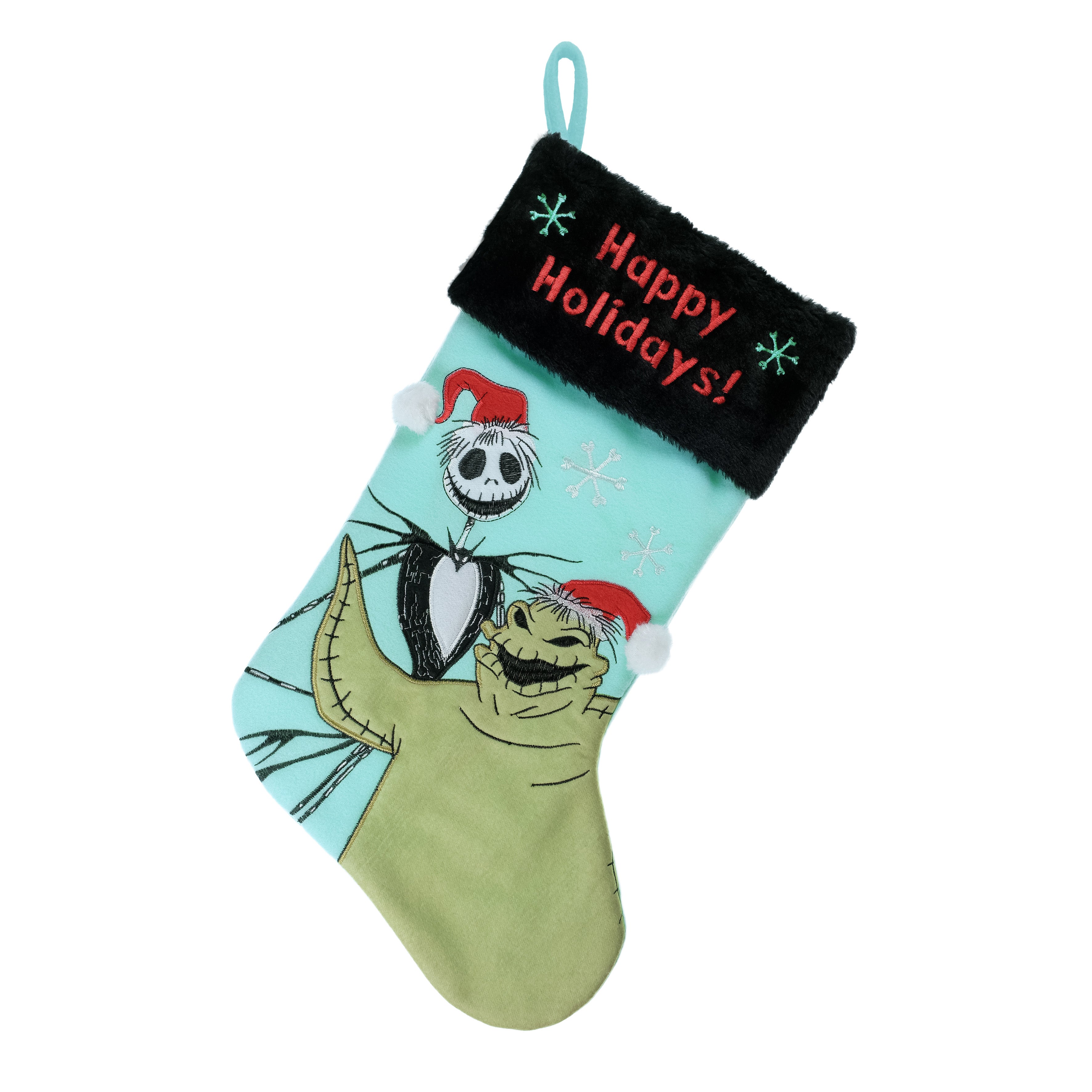 The Nightmare Before Christmas--Oogie Christmas Stocking 20" Applique Stocking
