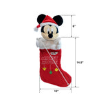 Mickey Mouse 3D Plush Head 24" Stocking