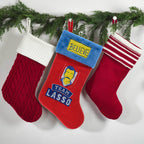 Ted Lasso Appliqué Christmas Stocking