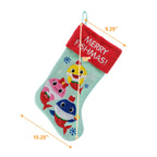 Baby Shark 20" Appliqué Christmas Stocking