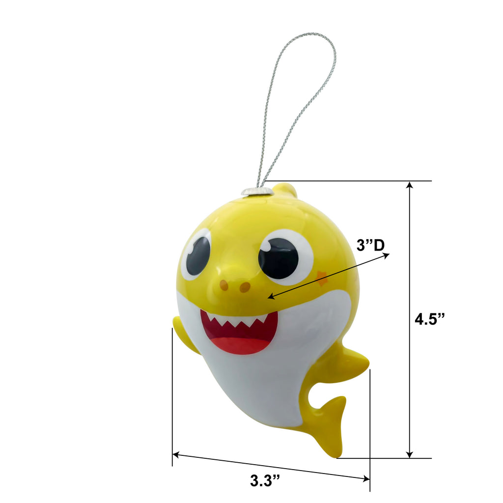 Baby Shark Ornaments 3 Pack