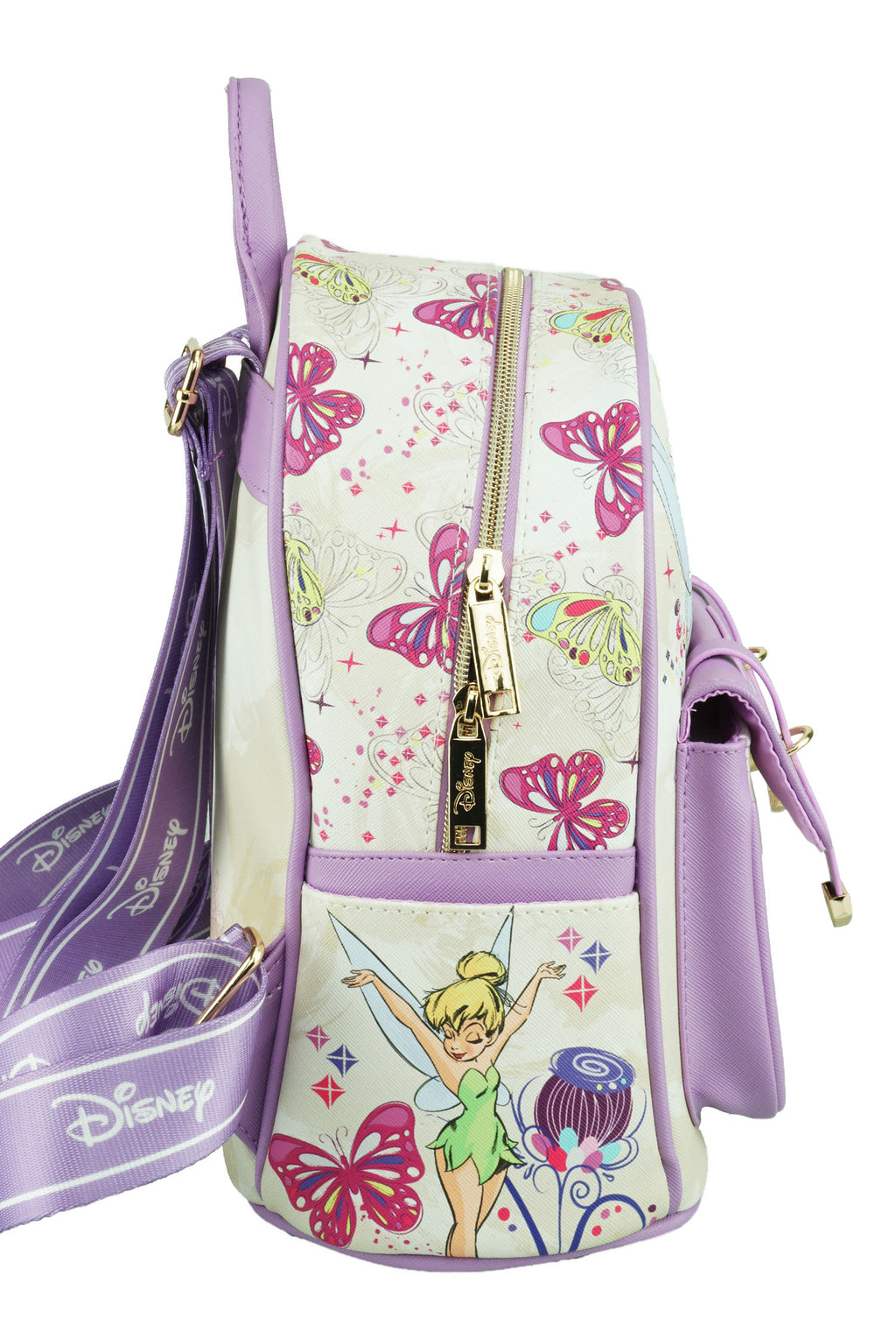 Disney Peter Pan Tinkerbell 11-inch Vegan Leather Mini Backpack