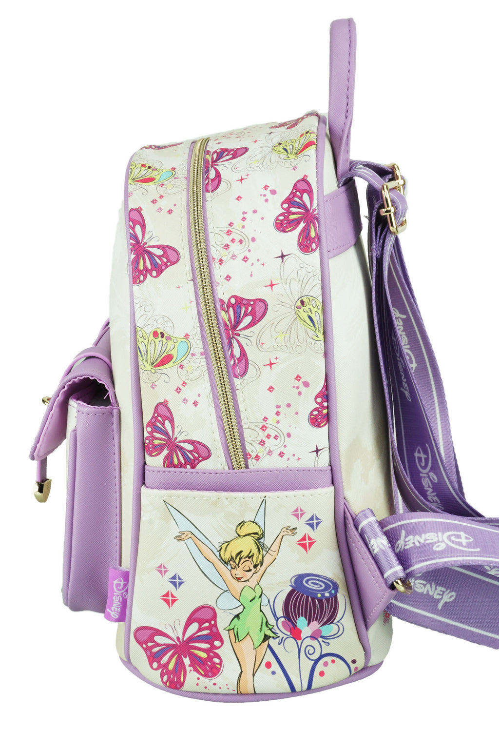 Disney Peter Pan Tinkerbell 11-inch Vegan Leather Mini Backpack