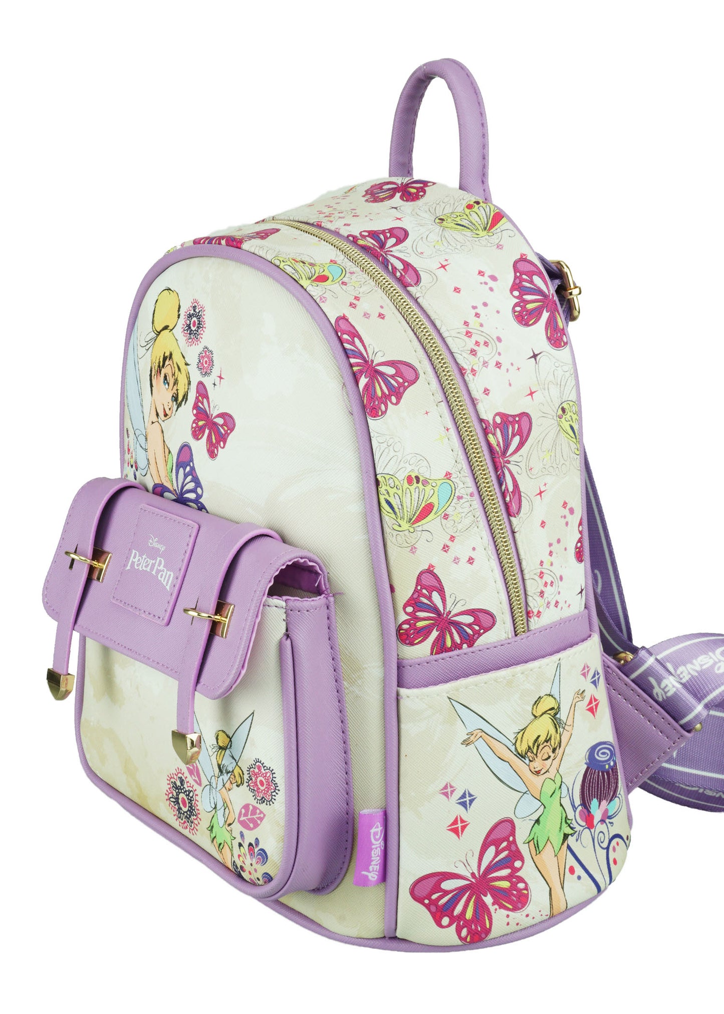 
                  
                    Disney Peter Pan Tinkerbell 11-inch Vegan Leather Mini Backpack
                  
                