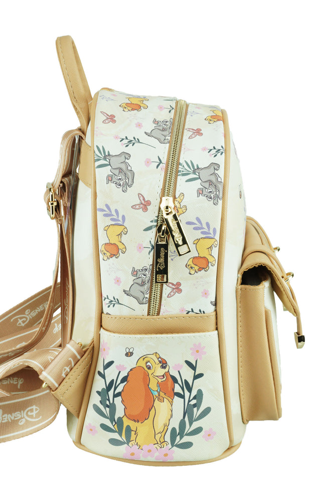 
                  
                    Disney Lady and the Tramp 11 inch Vegan Leather Mini Backpack
                  
                