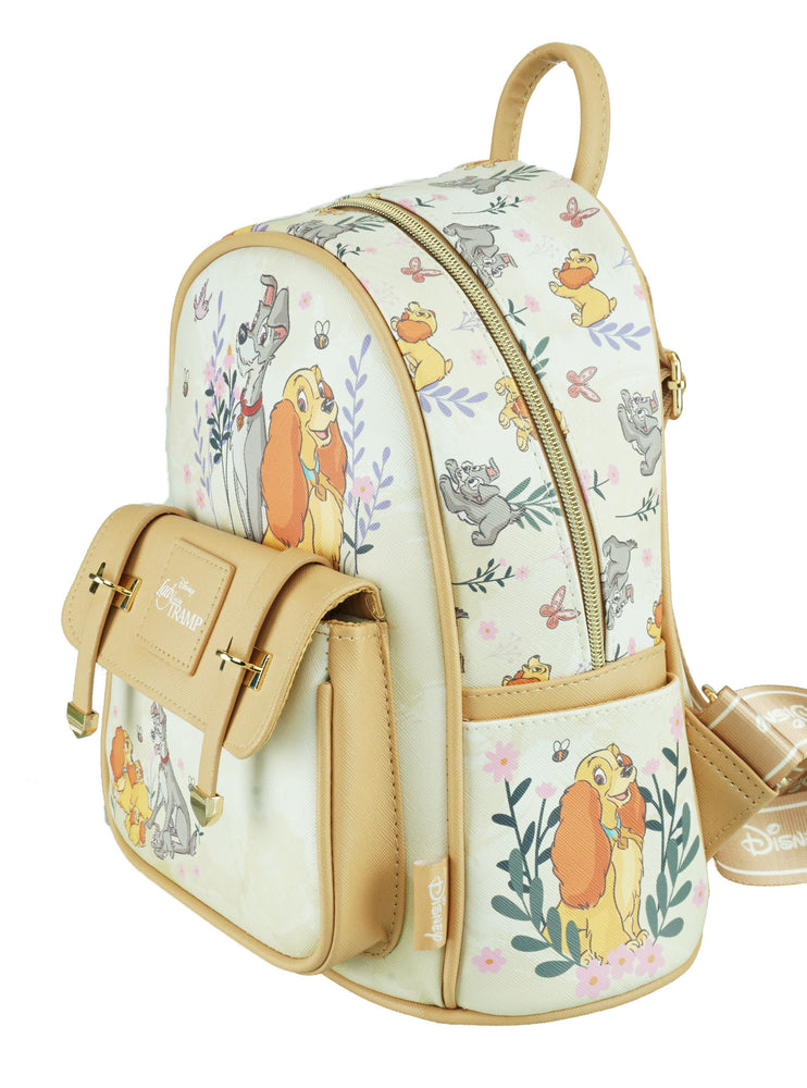 
                  
                    Disney Lady and the Tramp 11 inch Vegan Leather Mini Backpack
                  
                