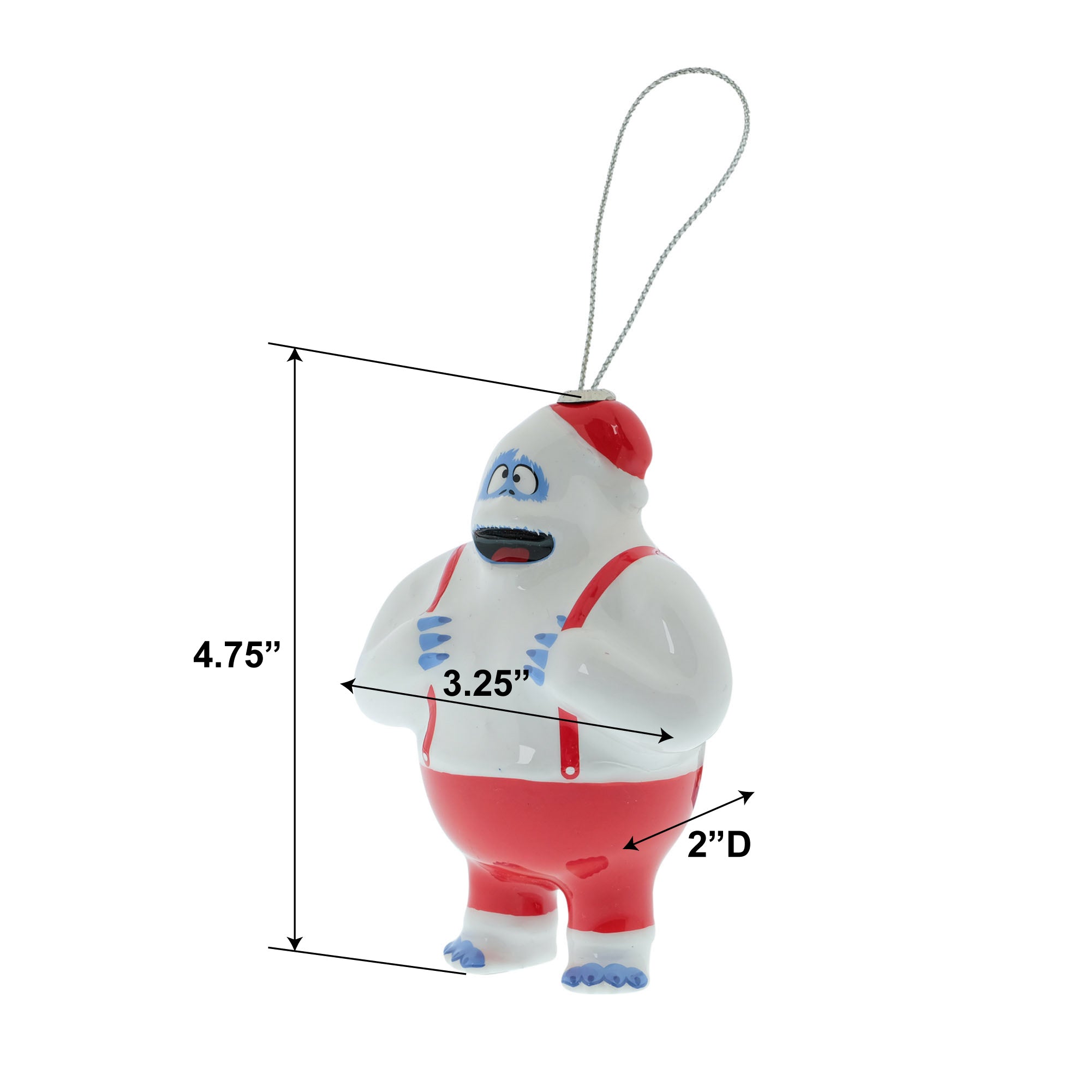 Rudolph the Red Nosed Reindeer Ornaments 2-Pack