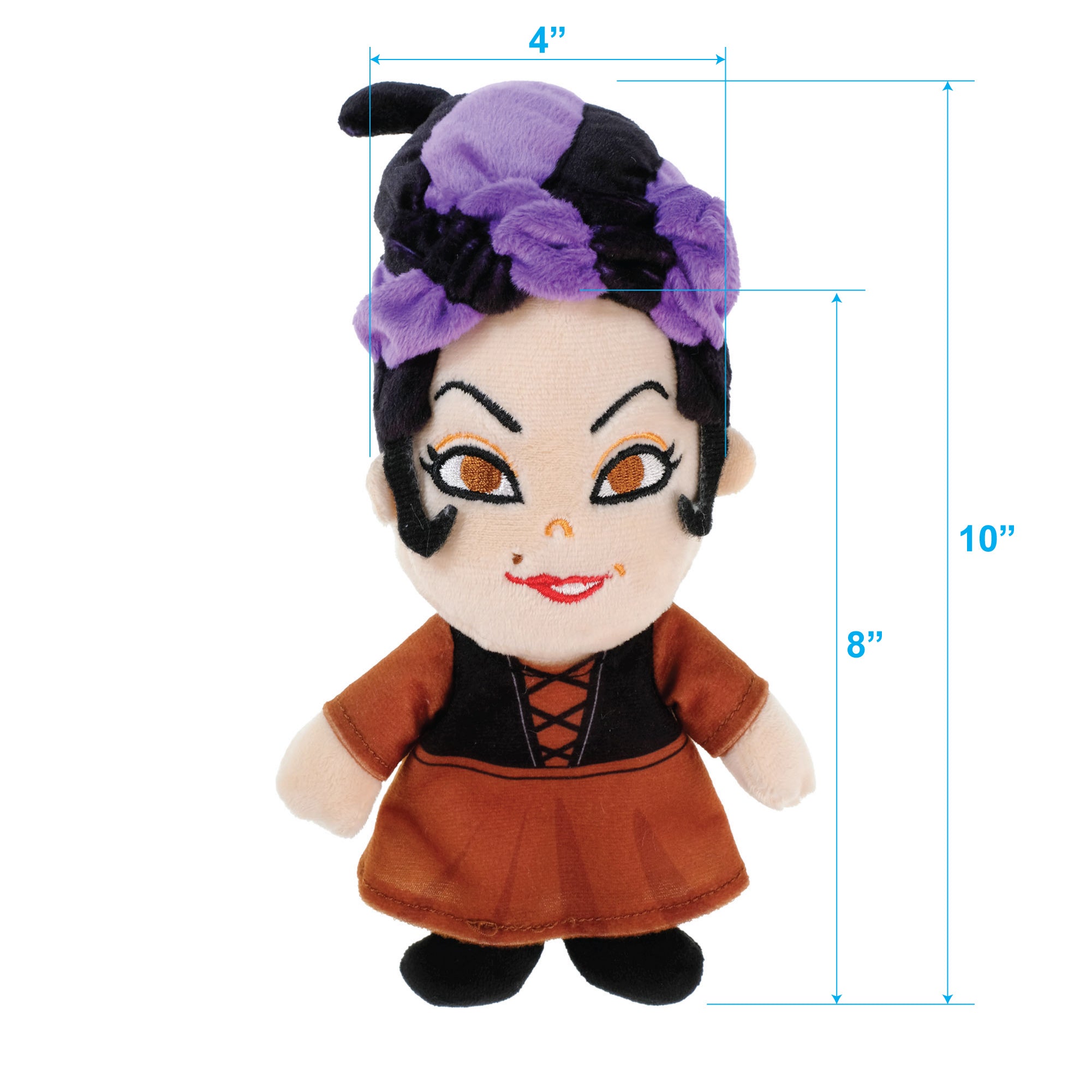 Hocus Pocus 2-pack of 8" Plush featuring Winifred and Mary