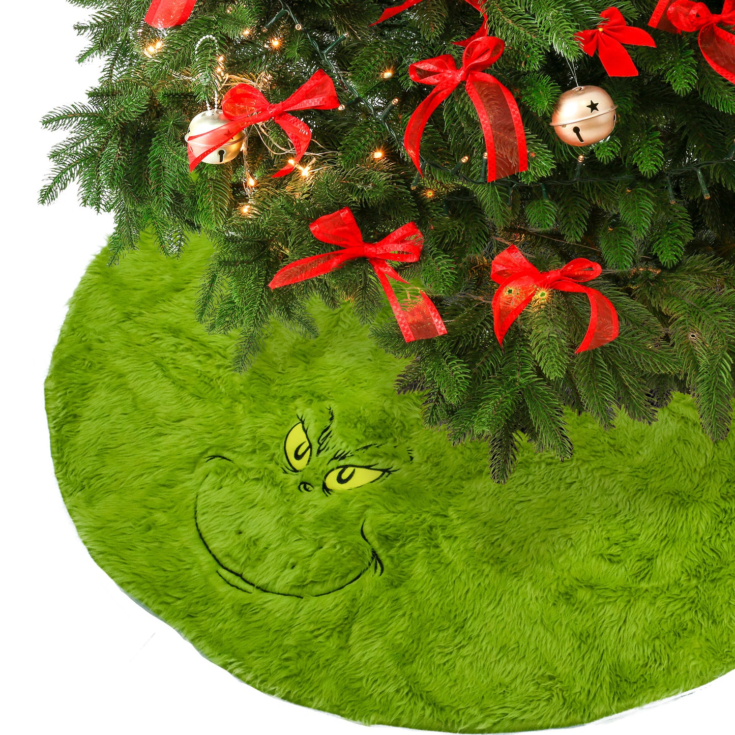 
                  
                    The Grinch 48" Furry Tree Skirt
                  
                