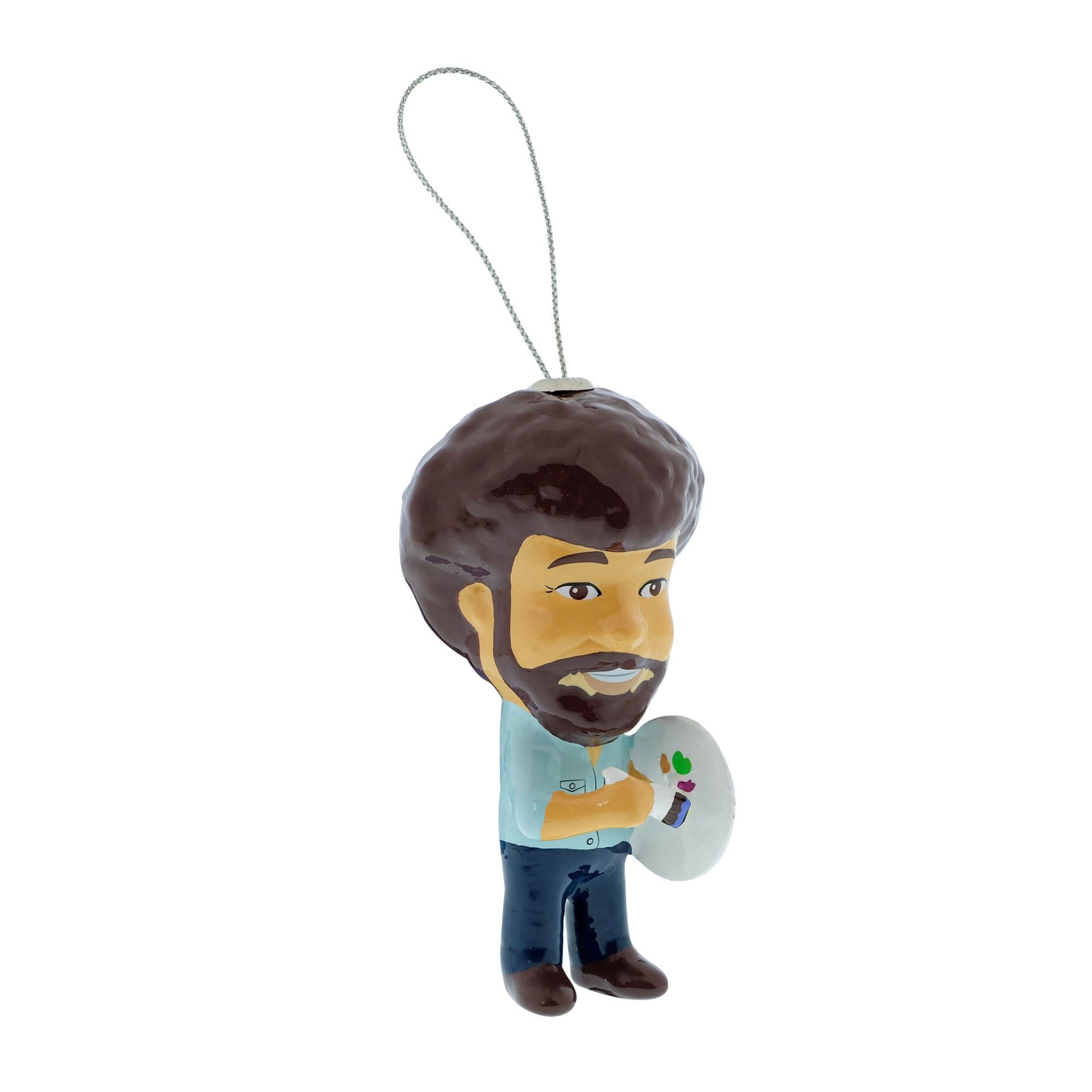 Bob Ross Christmas Tree Ornament