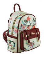 Mickey and Minnie Mouse WondaPop 11" Vegan Leather Fashion Mini Backpack