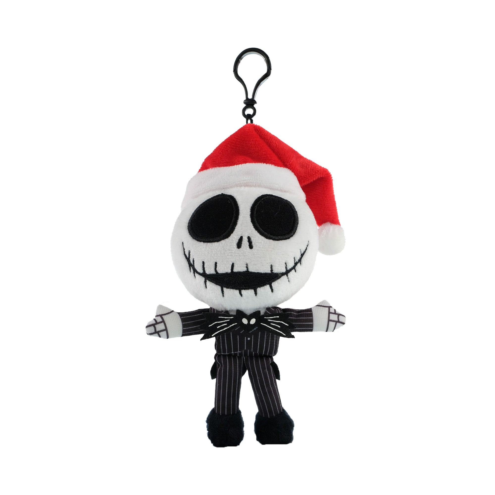 Nightmare Before Christmas 3-pack of 6 inch Plush Clips featuring Jack, Sally and Oogie Boogie