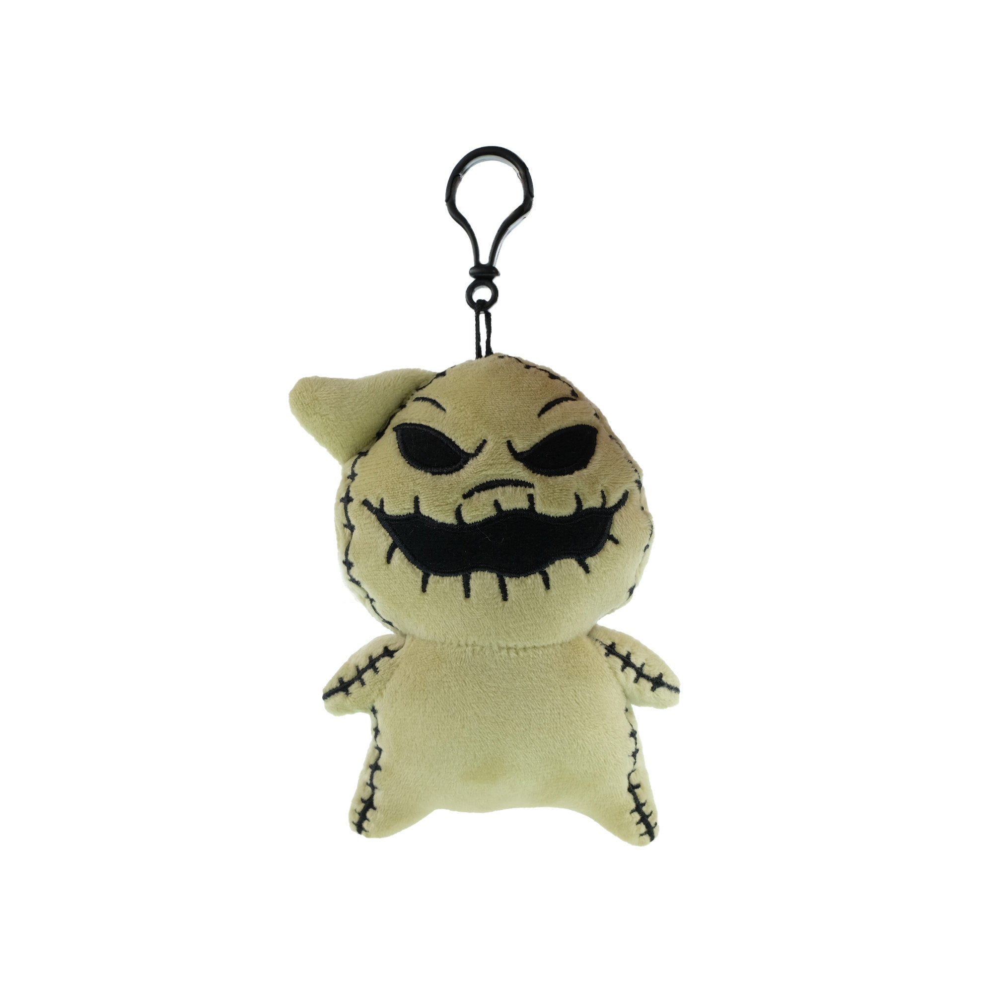 Nightmare Before Christmas 3-pack of 6 inch Plush Clips featuring Jack, Sally and Oogie Boogie