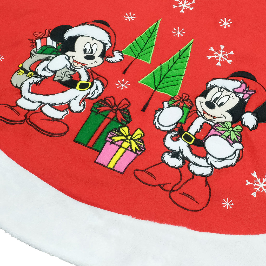 Mickey and Minnie Mouse Tree Skirt