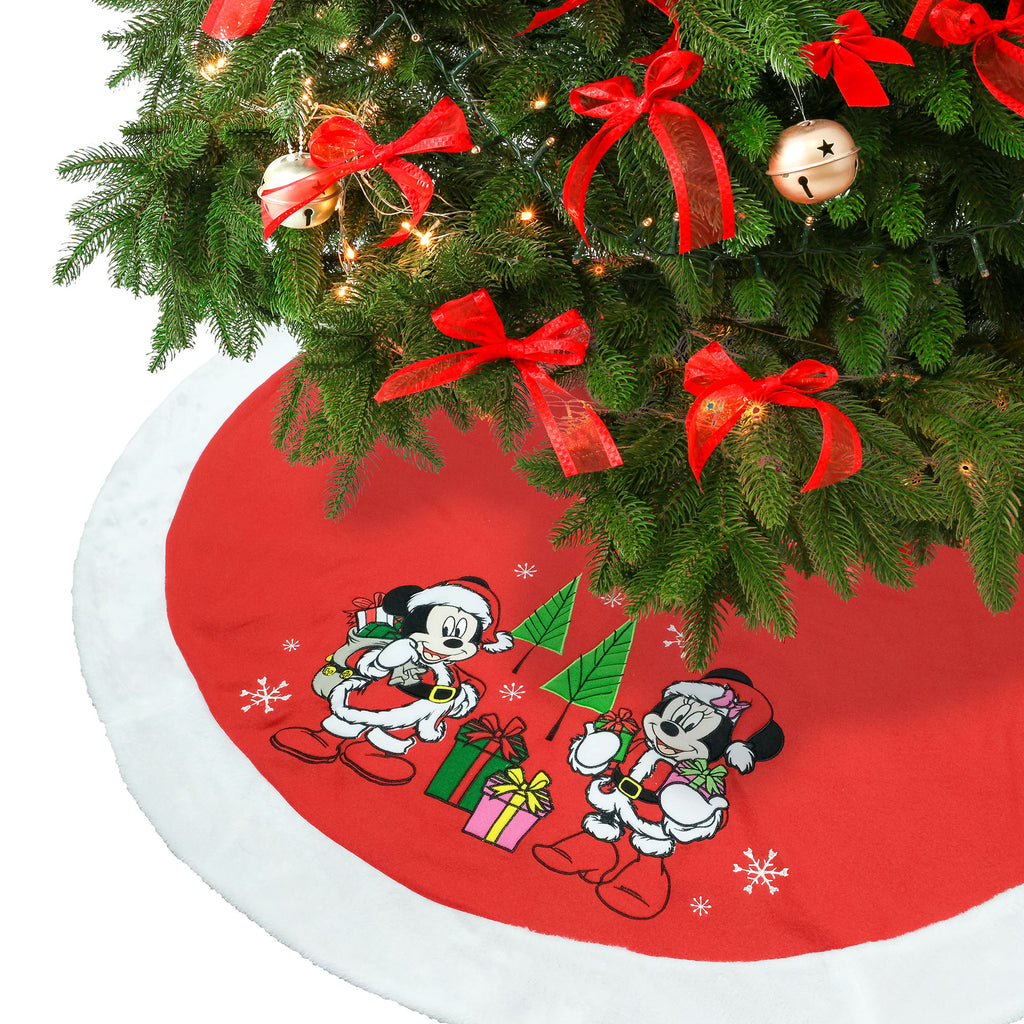 Mickey and Minnie Mouse Tree Skirt