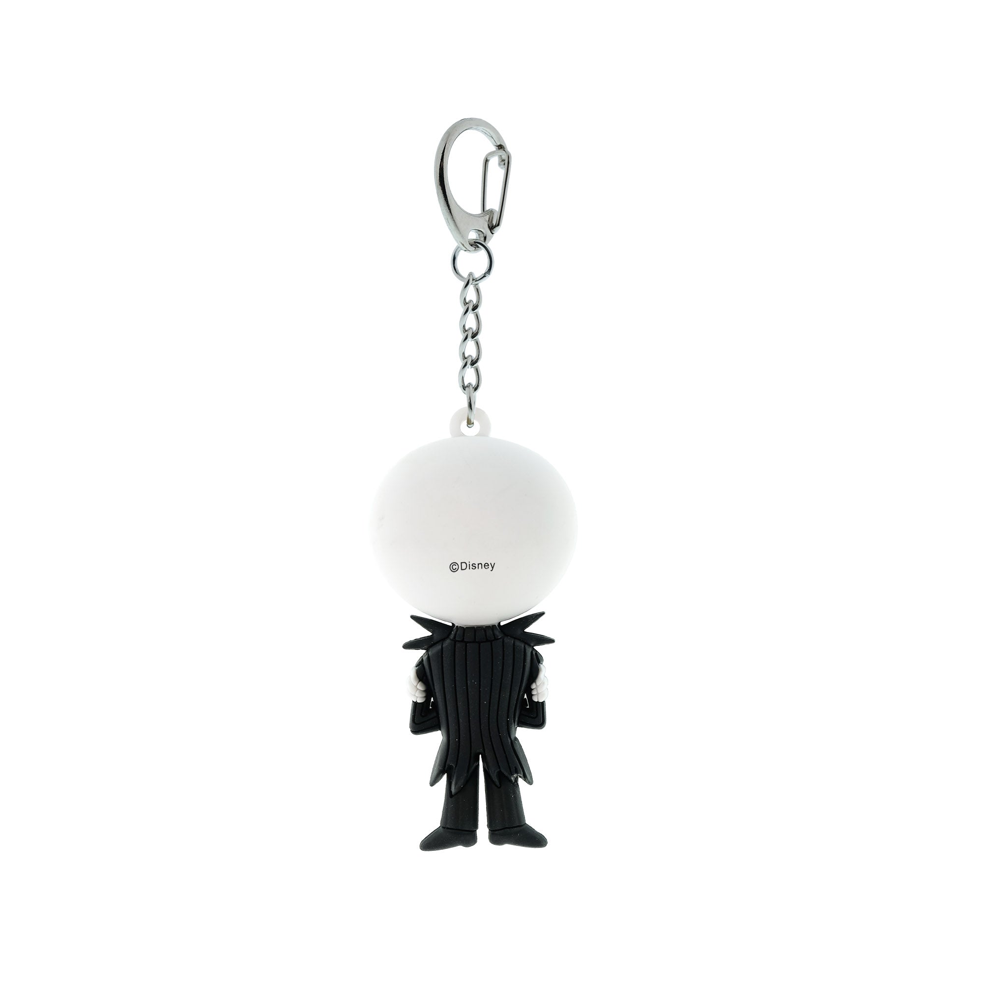 Disney The Nightmare Before Christmas 3-pack of solid rubber keychains featuring Jack, Sally, and Oogie Boogie