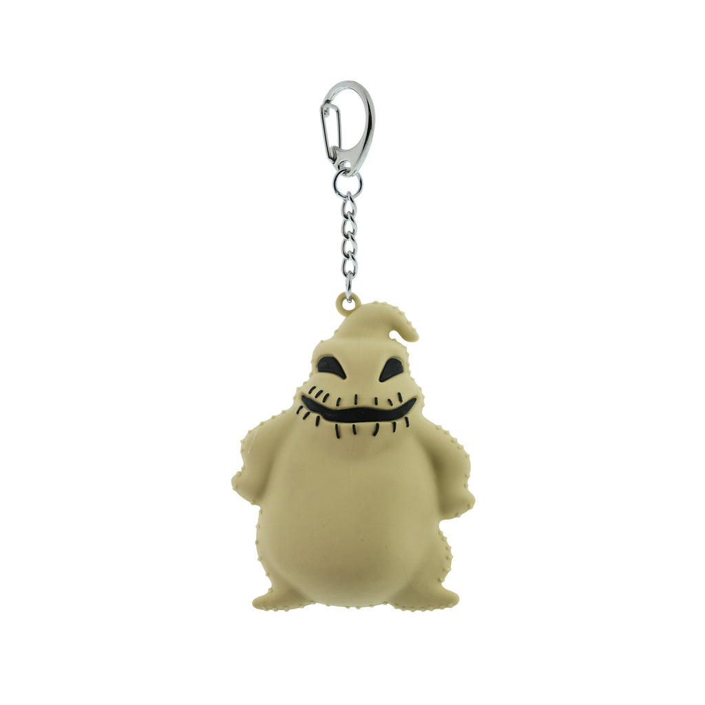 Disney The Nightmare Before Christmas 3-pack of solid rubber keychains featuring Jack, Sally, and Oogie Boogie