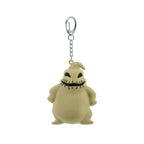 Disney The Nightmare Before Christmas 3-pack of solid rubber keychains featuring Jack, Sally, and Oogie Boogie