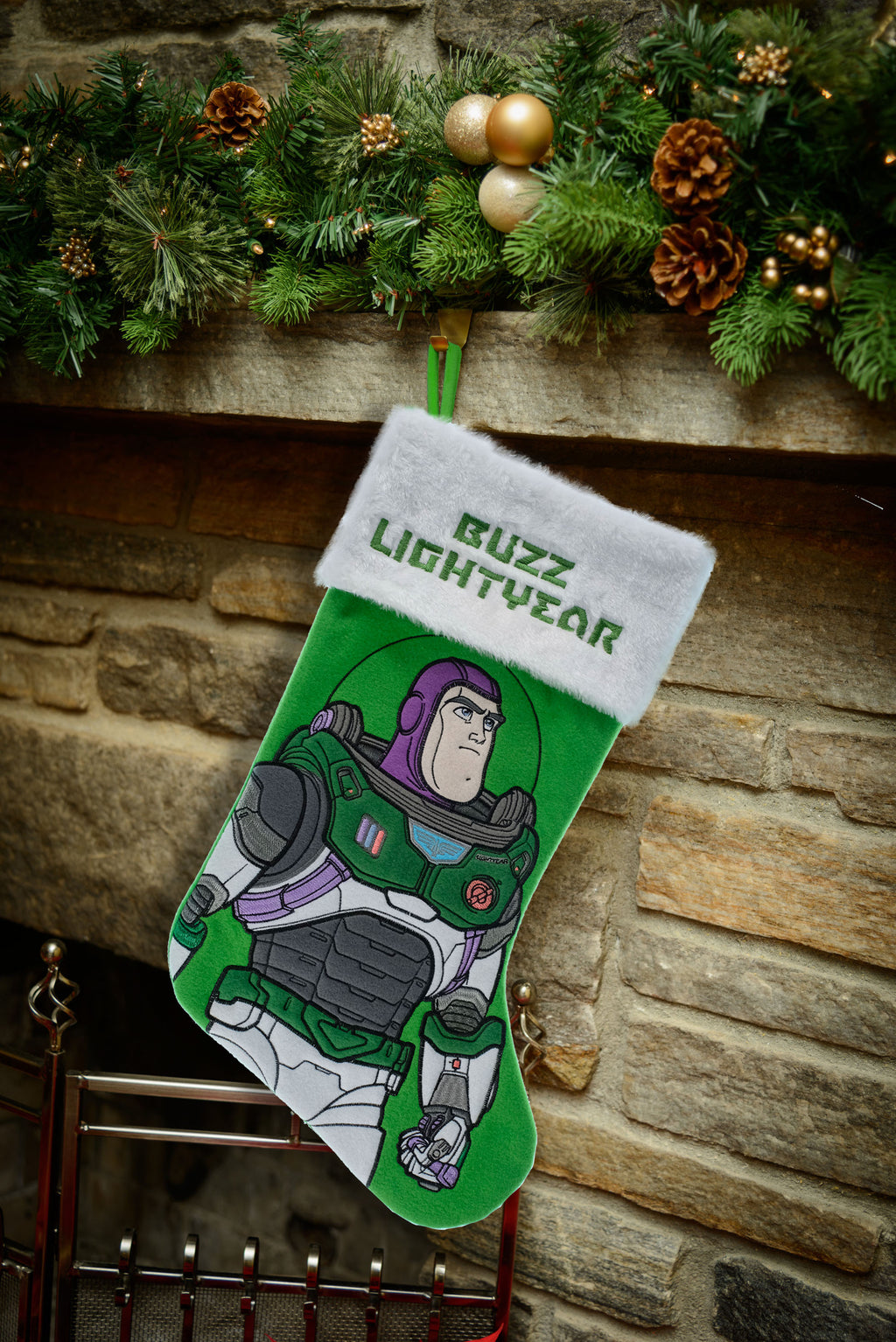 Lightyear Applique Christmas Stocking