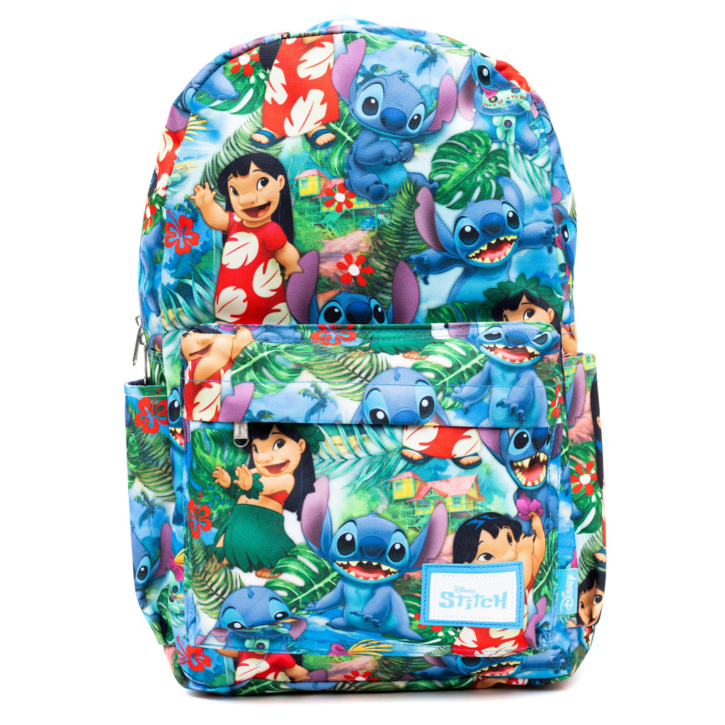 WondaPop Lilo and Stitch 17" Full Size Nylon Backpack