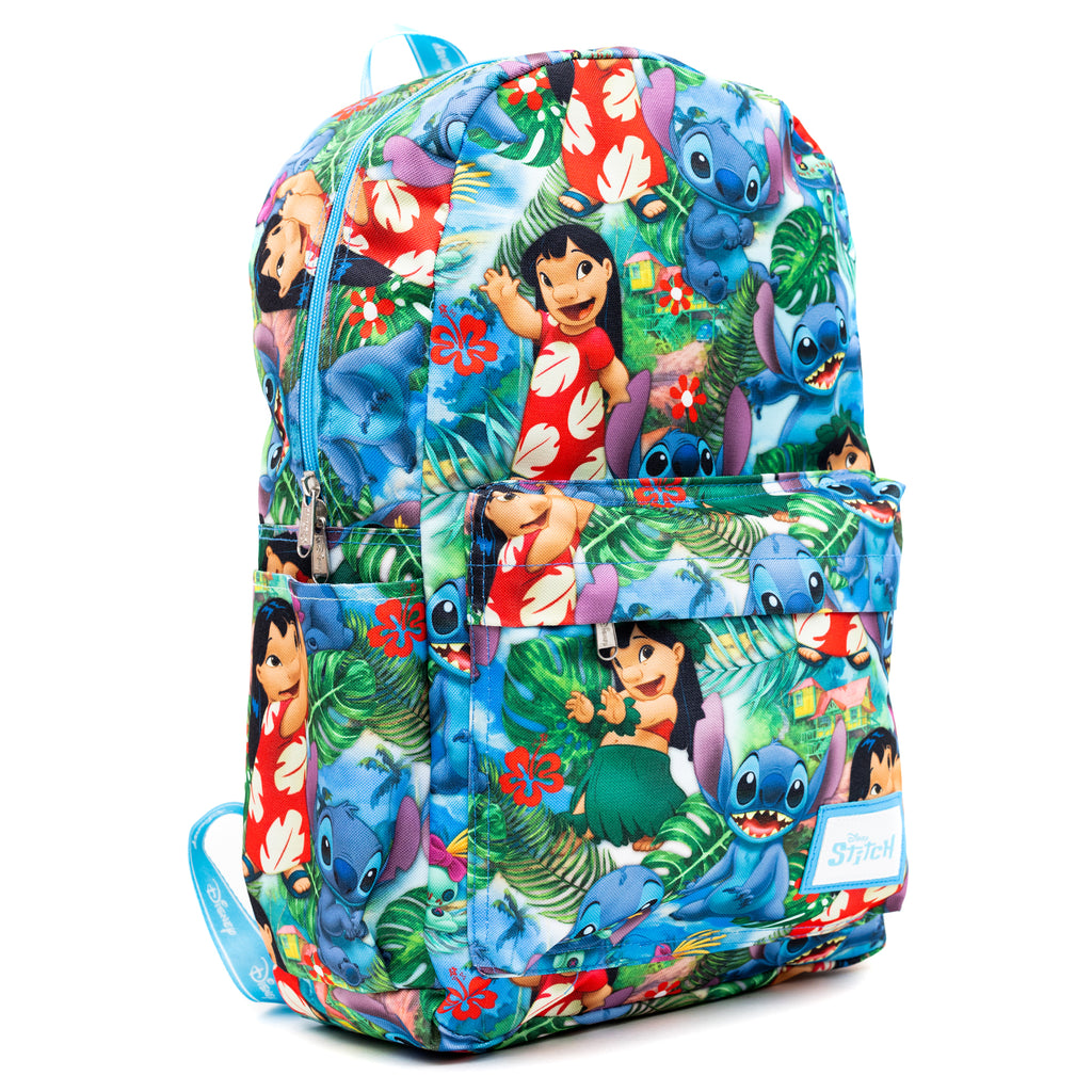 WondaPop Lilo and Stitch 17" Full Size Nylon Backpack