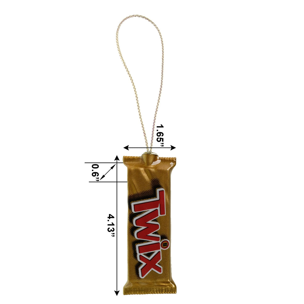 Snickers and Twix Ornaments 2 pack
