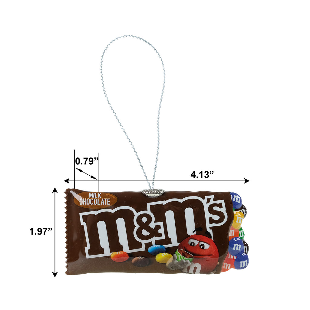 M&Ms 2-pack Plain and Peanut Christmas Tree Ornament