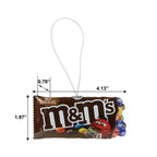 M&Ms 2-pack Plain and Peanut Christmas Tree Ornament