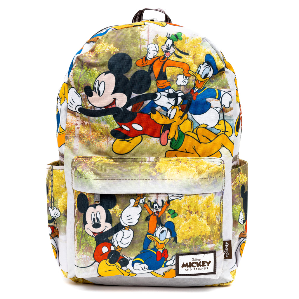 WondaPop Mickey and Friends 17" Full Size Nylon Backpack