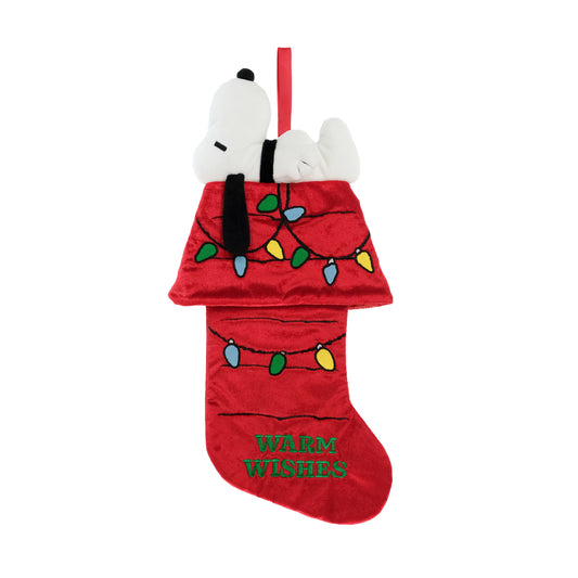 Peanuts Snoopy 3D Plush Stocking