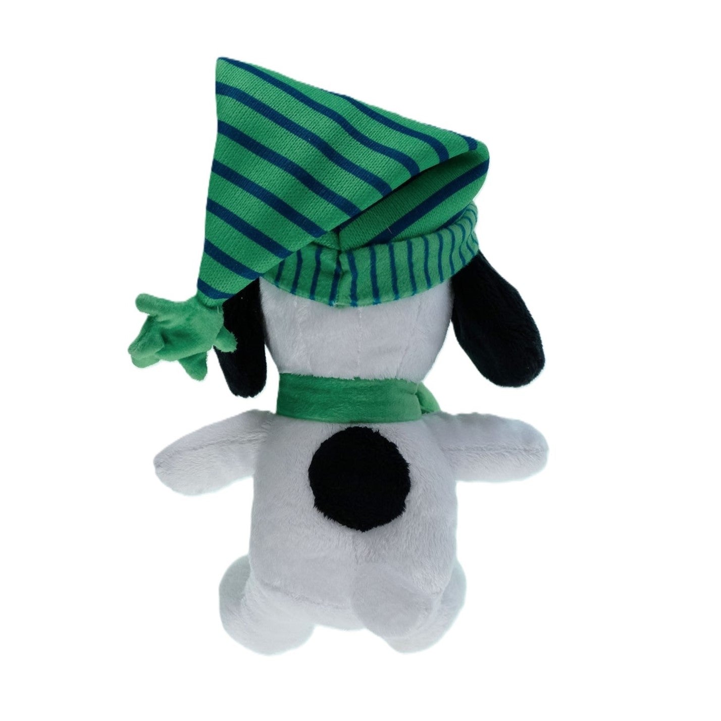 Snoopy from Peanuts in Winter green hat and scarf 8 inch Plush