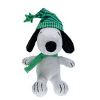 Snoopy from Peanuts in Winter green hat and scarf 8 inch Plush