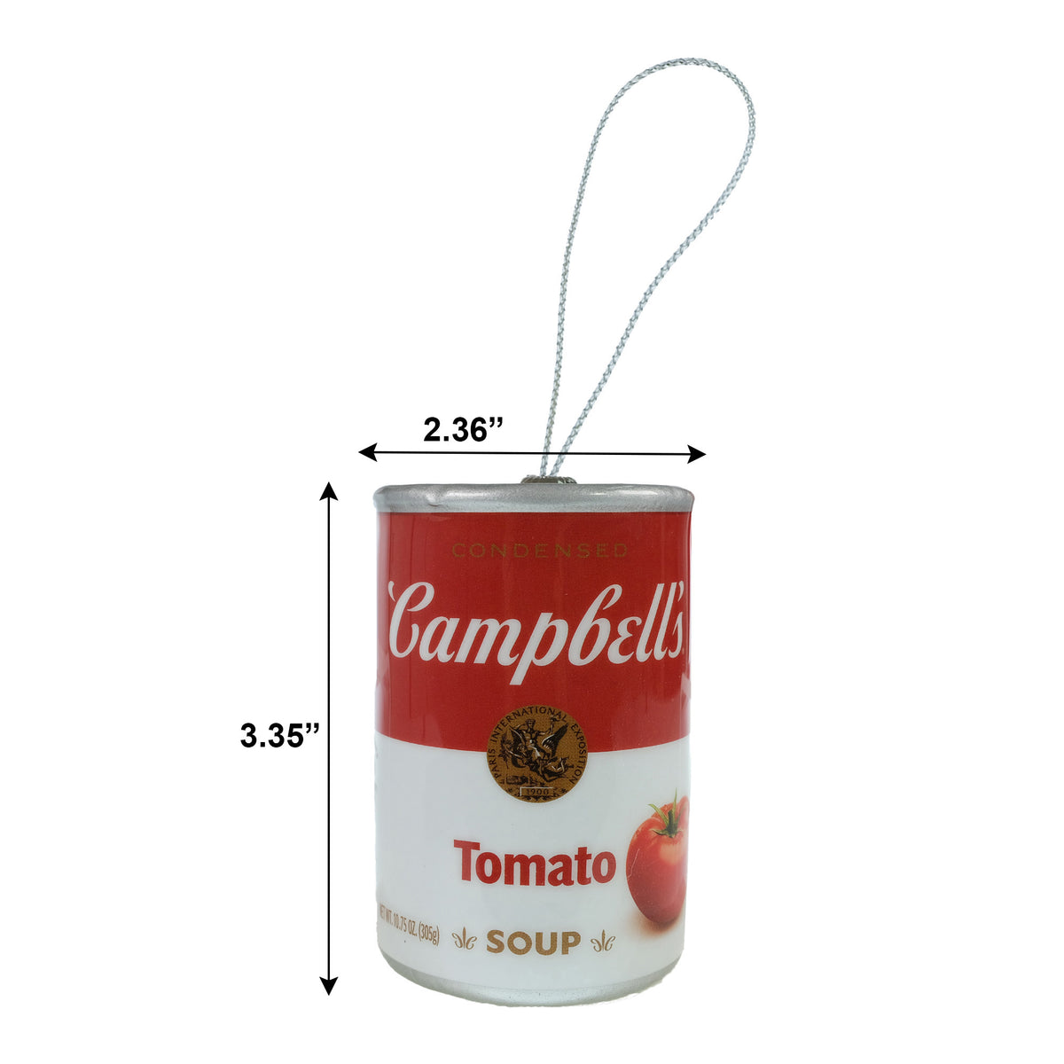 Campbell's Soup Ornaments 2 pack