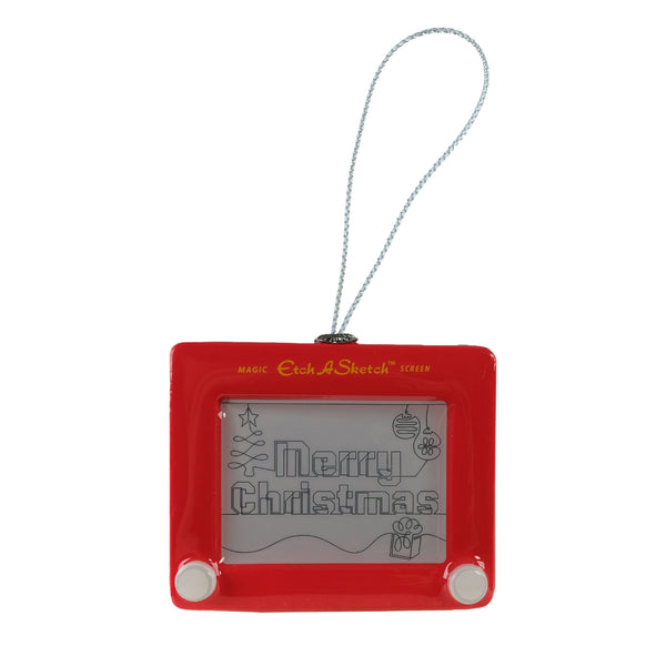 Etch a Sketch Christmas Tree Ornament