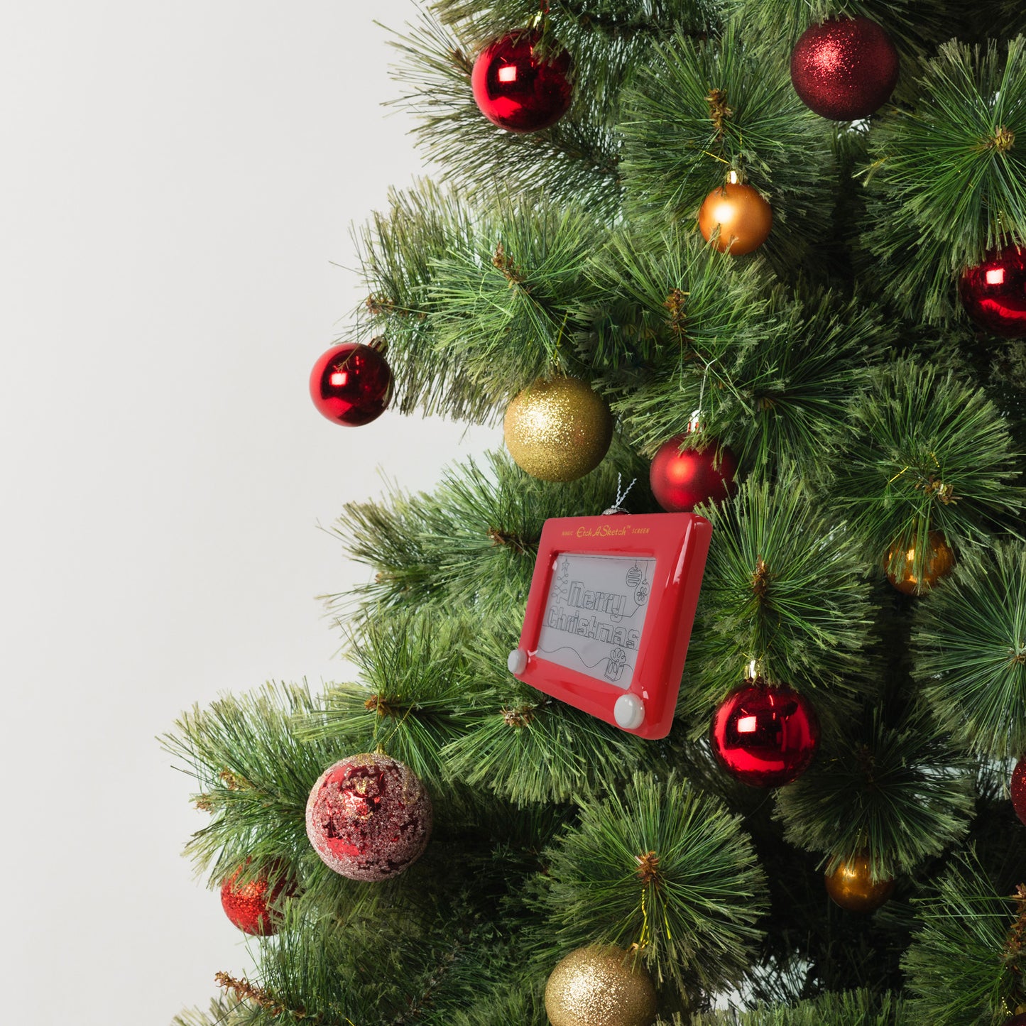 
                  
                    Etch a Sketch Christmas Tree Ornament
                  
                