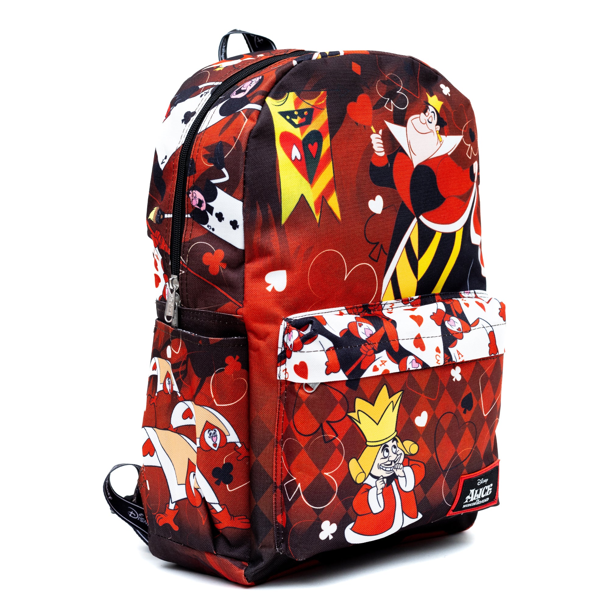 WondaPop Alice in Wonderland -- Queen of Hearts 17" Full Size Nylon Backpack