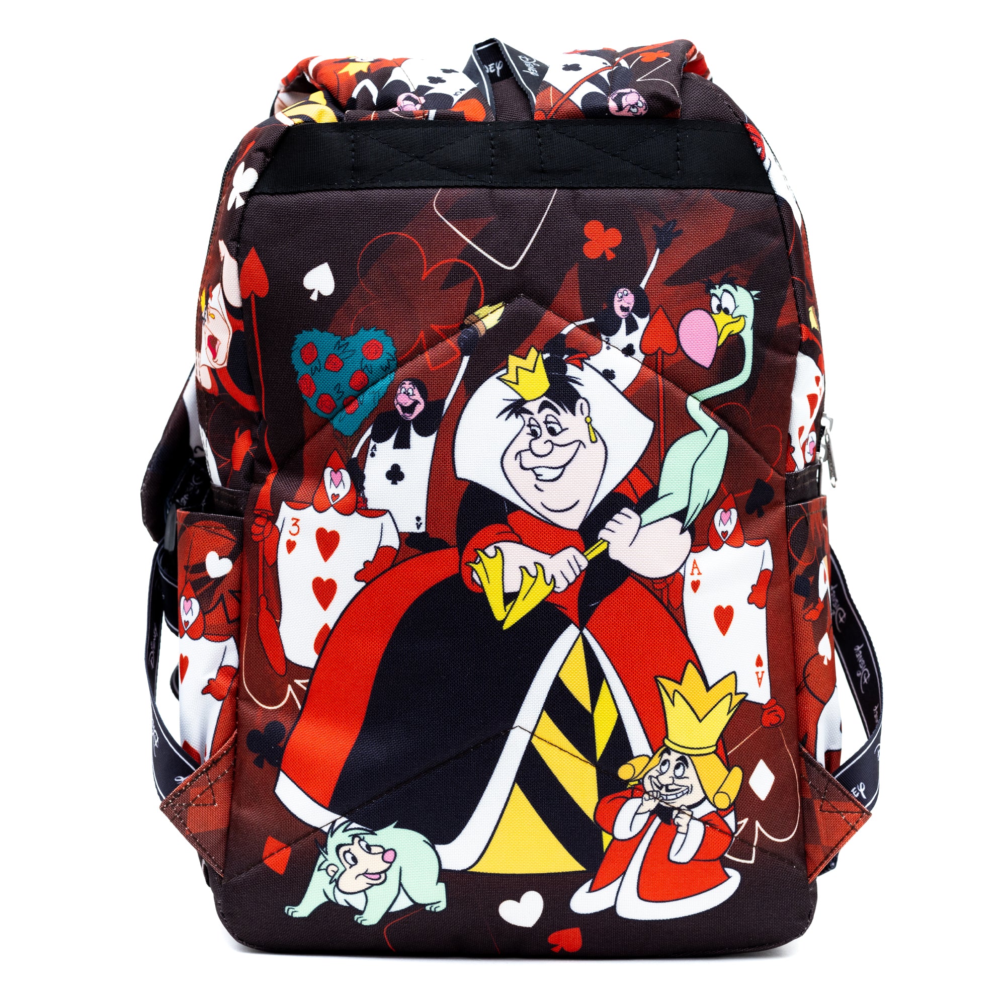 WondaPop Alice in Wonderland -- Queen of Hearts 17" Full Size Nylon Backpack